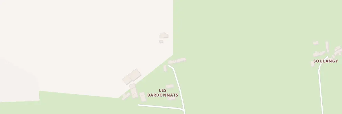 Plan du 524 Les Bardonnats à Drevant