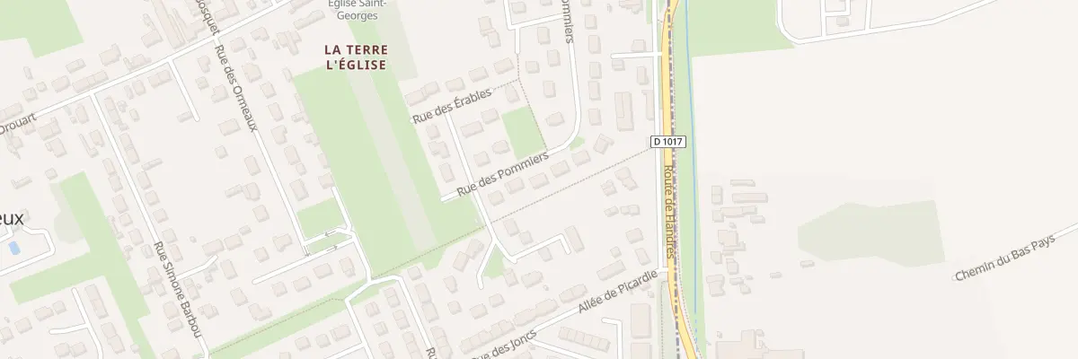 Plan du 21 Rue des Pommiers aux Ageux