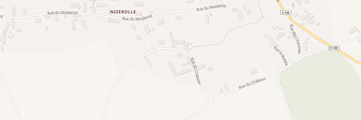 Plan du 3 Rue du Chateau à Bussy