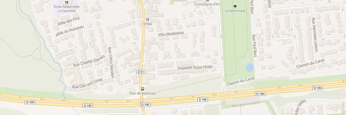 Plan du 37B Rue de Malnoue à Champs-sur-Marne