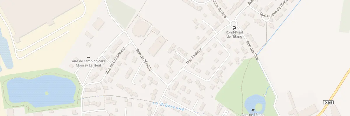 Plan du 3 All Saint-vincent à Moussy-le-Neuf