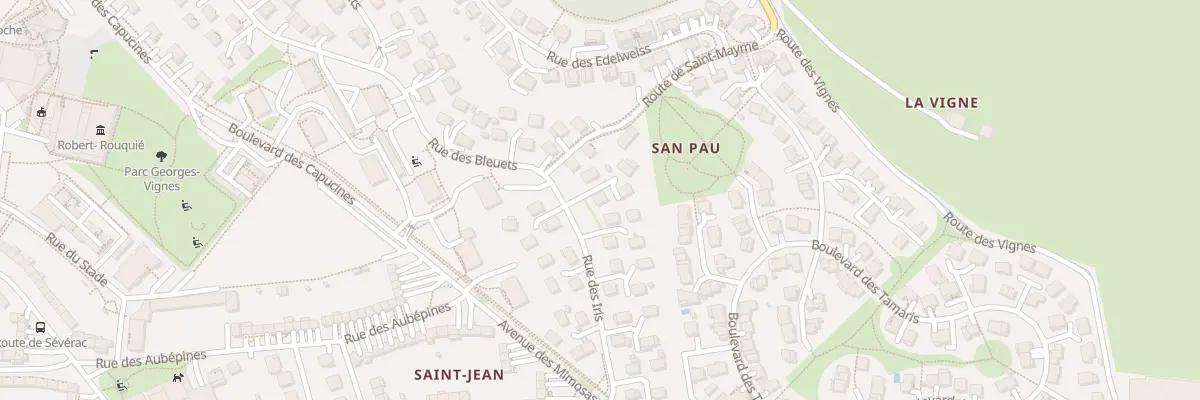 Plan du 34 Rue des Iris à Onet-le-Château