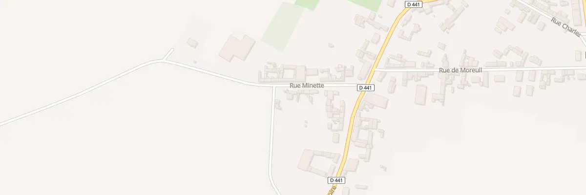 Plan du 5 Rue Minette à Hangest-en-Santerre
