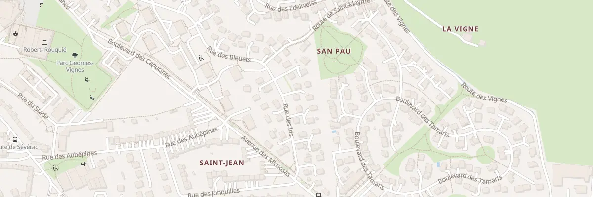 Plan du 26 Rue des Iris à Onet-le-Château