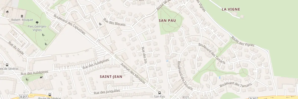 Plan du 24 Rue des Iris à Onet-le-Château