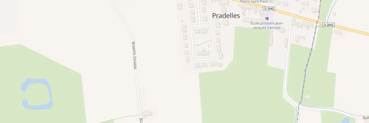 Plan du 59 Rue des Tritons à Pradelles