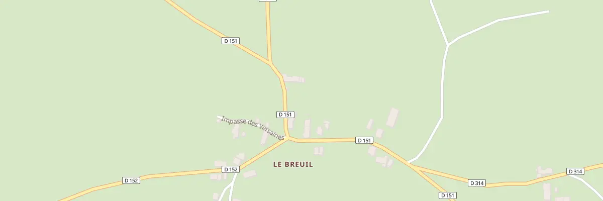 Plan du 6 Le Breuil à Terjat