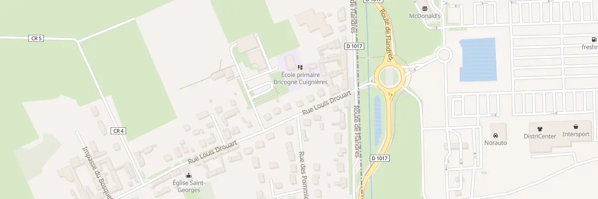 Plan du 12 Rue Louis Drouart aux Ageux