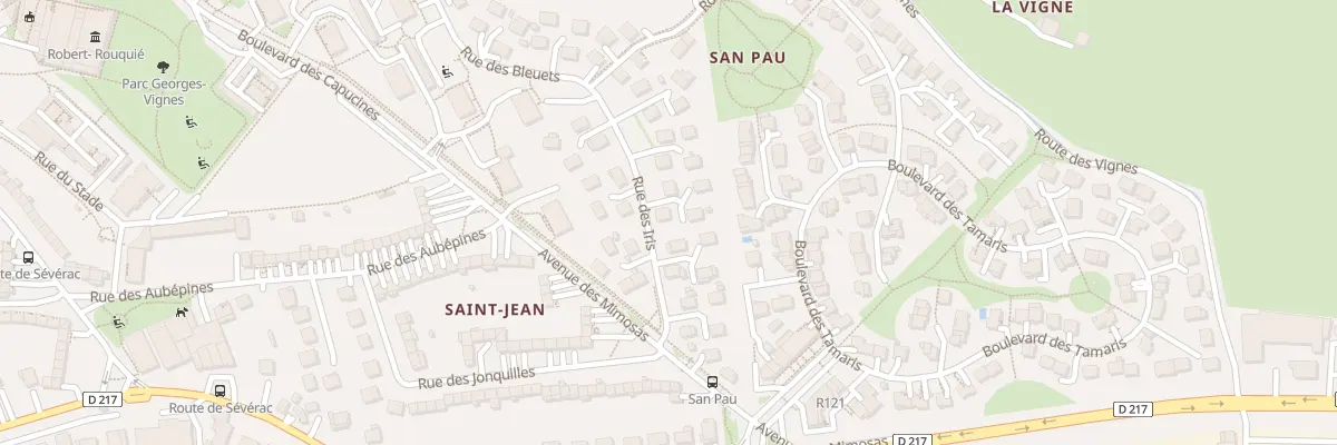 Plan du 18 Rue des Iris à Onet-le-Château