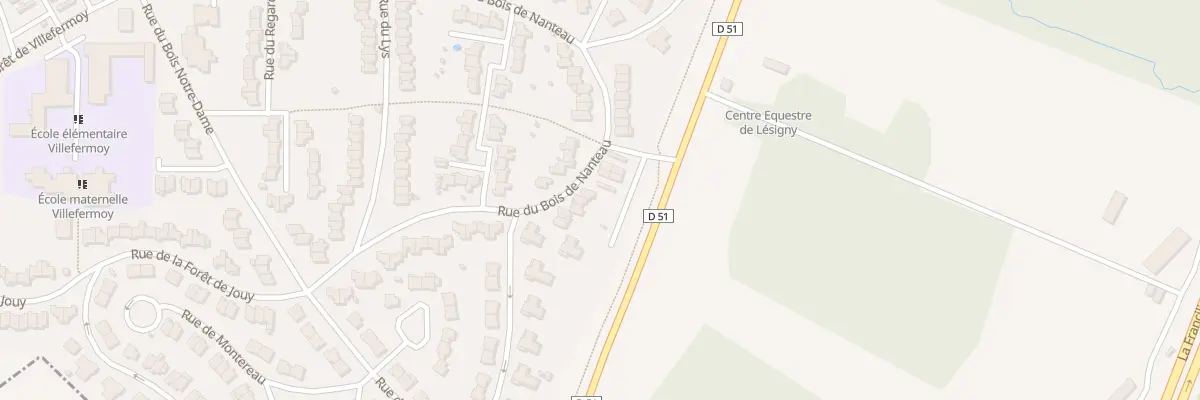 Plan du 13 Rue du Lys à Lésigny