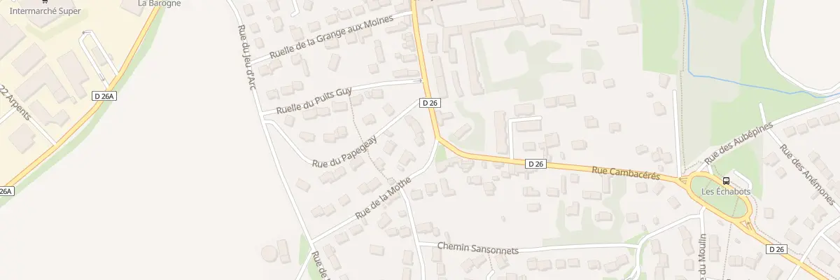 Plan du 64 Rue Cambacérès à Moussy-le-Neuf