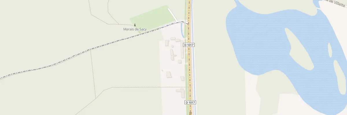 Plan du 87 Rte de Flandres à Sacy-le-Grand