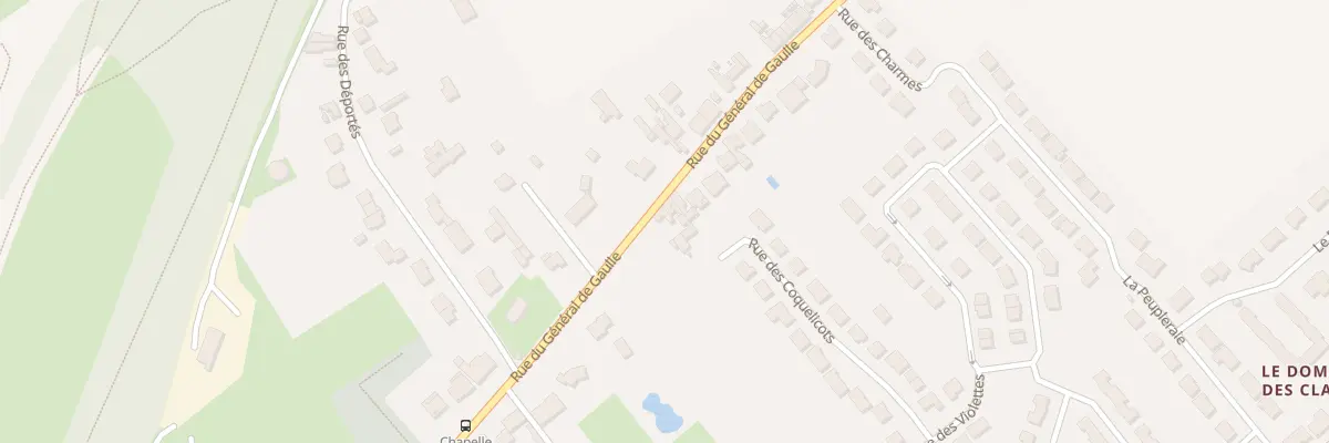 Plan du 48 Rue du Général de Gaulle à Fouquereuil