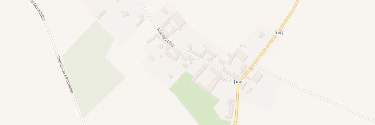 Plan du 9 Rue des Lilas au Frestoy-Vaux
