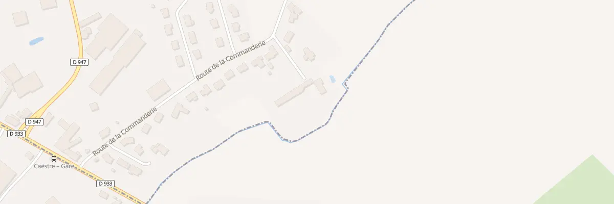 Plan du 1107 Rte de la Commanderie à Eecke