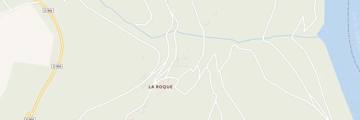 Plan du 5384 La Roque à Saint-Hippolyte