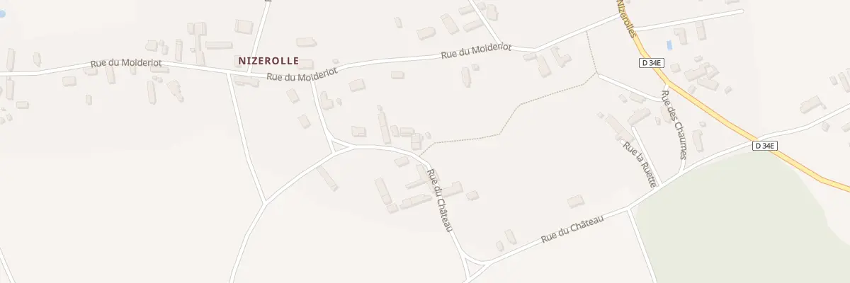 Plan du 8 Rue du Chateau à Bussy