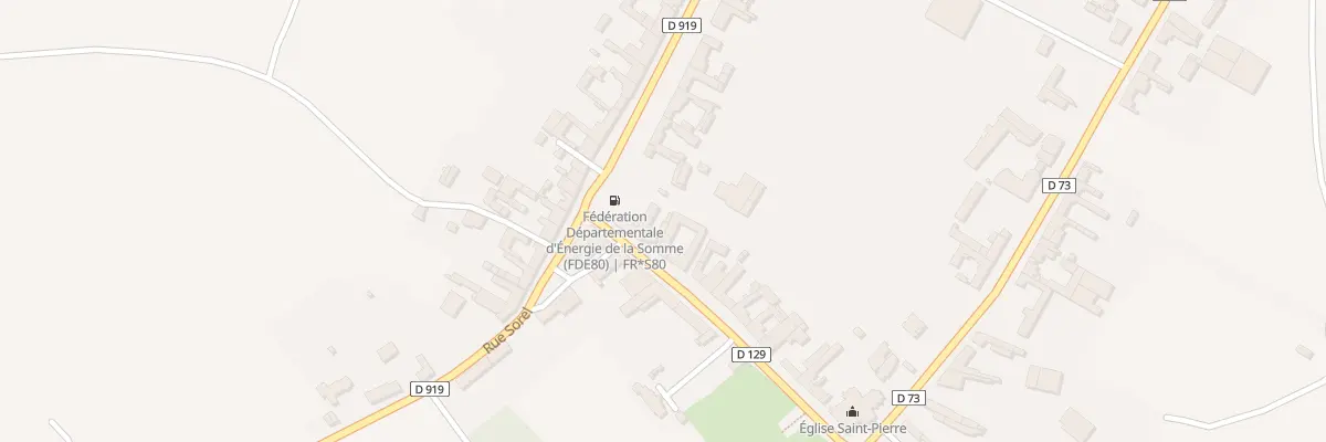 Plan du 22 Rue Eugène Dupré à Mailly-Maillet