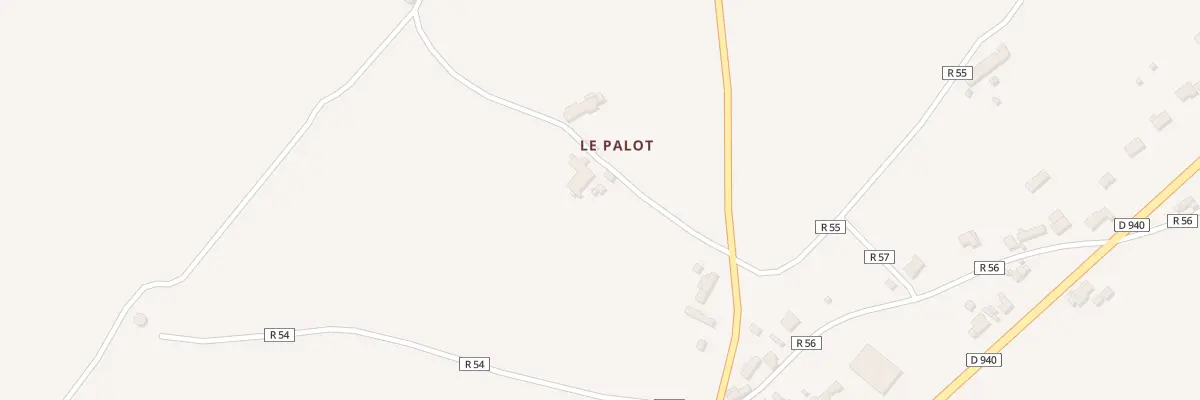 Plan du 2 Le Palot à Poilly-lez-Gien