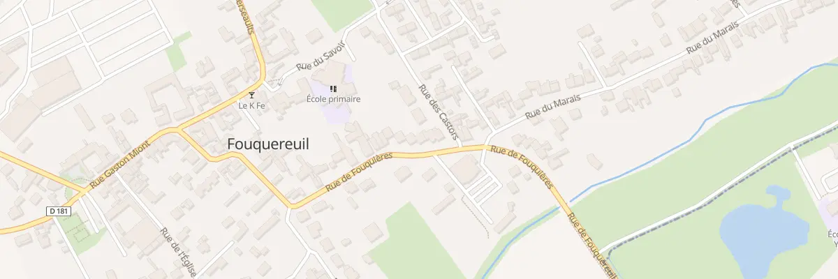 Plan du 31E Rue de Fouquières à Fouquereuil