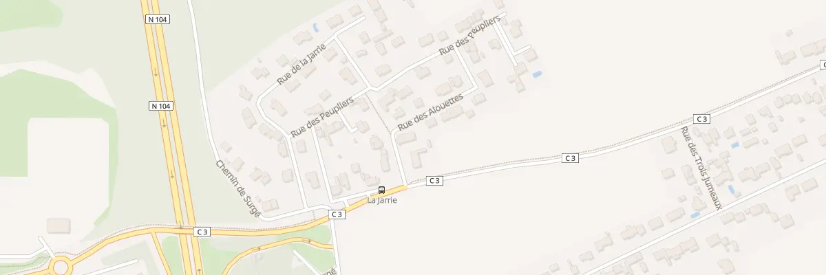 Plan du 4 Rue des Alouettes à Servon