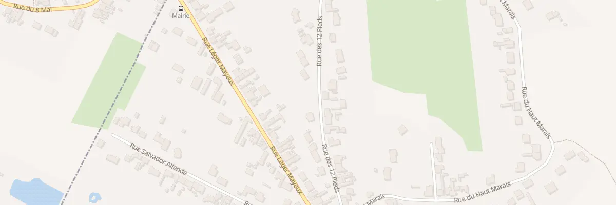 Plan du 24 Rue de 12 Pieds à Vendin-lès-Béthune