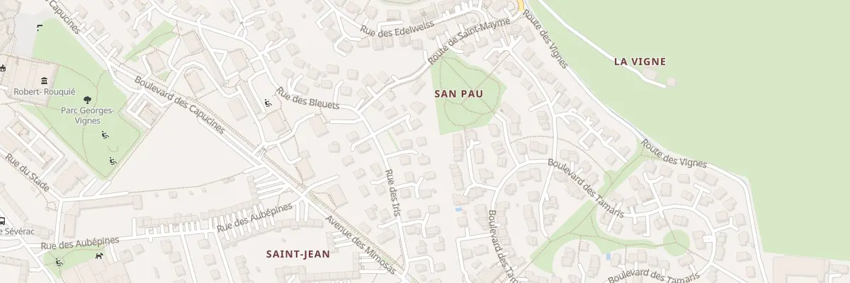 Plan du 30 Rue des Iris à Onet-le-Château