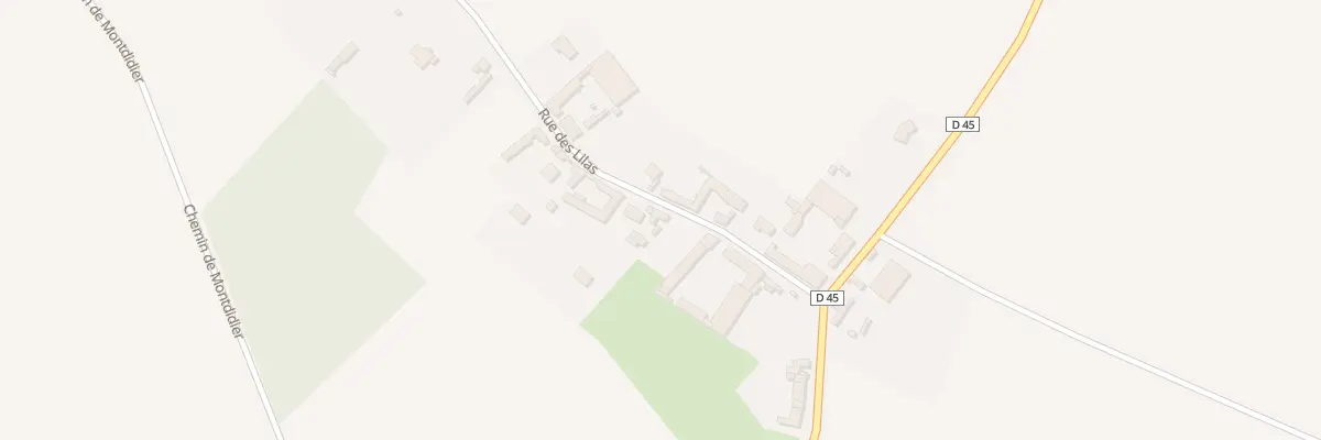 Plan du 7 Rue des Lilas au Frestoy-Vaux