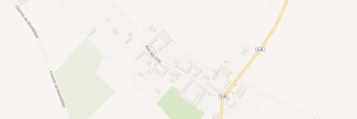 Plan du 8B Rue des Lilas au Frestoy-Vaux