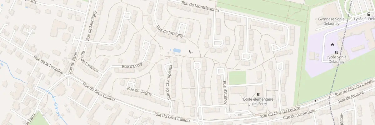 Plan du 13 Rue de Bréau à Cesson