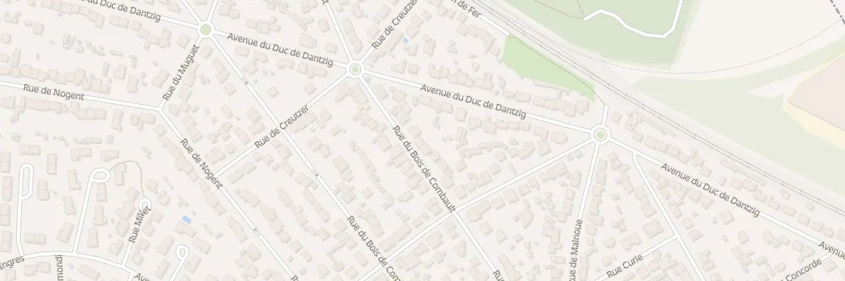 Plan du 36 Rue du Bois de Combault à Pontault-Combault
