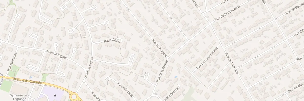 Plan du 9 Rue de Nogent à Pontault-Combault