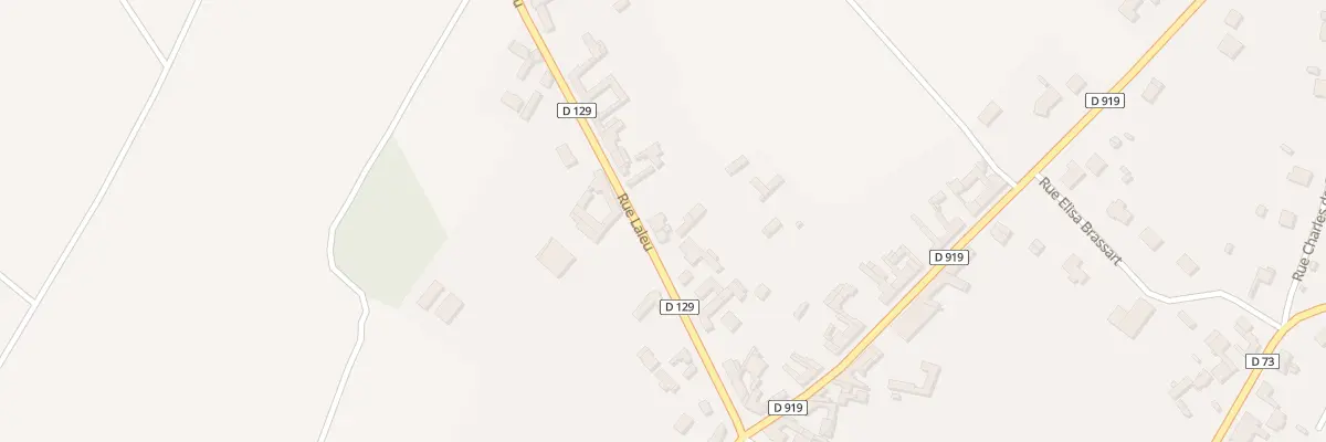 Plan du 20 Rue Laleu à Mailly-Maillet