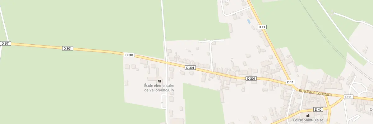 Plan du 36 Rue Maurice Guillemard à Vallon-en-Sully
