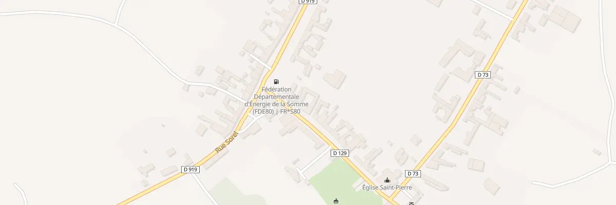 Plan du 20 Rue Eugène Dupré à Mailly-Maillet