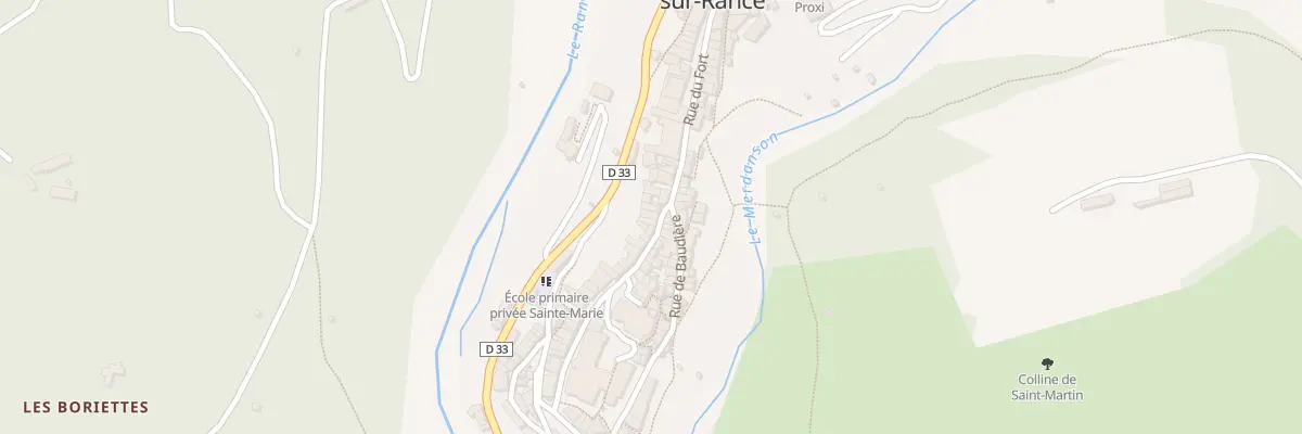 Plan du 6 Rue Haute à Saint-Sernin-sur-Rance