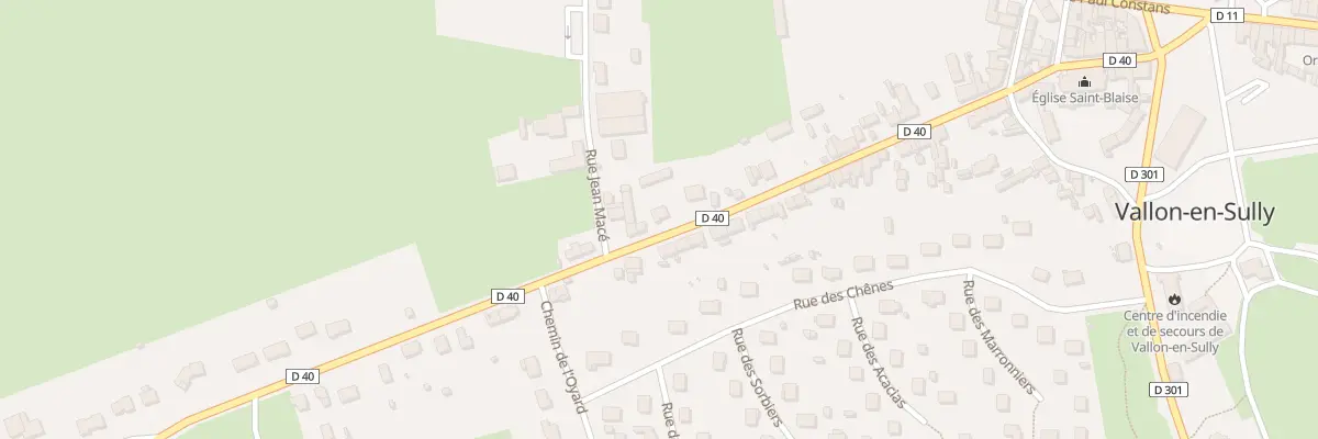 Plan du 26 Rue des Trois Freres Pasquier à Vallon-en-Sully