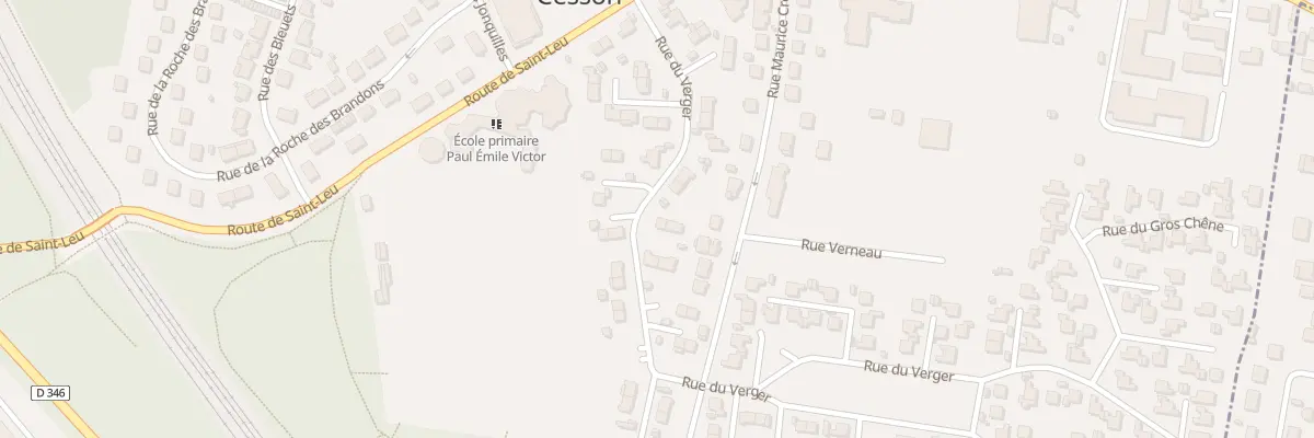 Plan du 12 Rue du Verger à Cesson