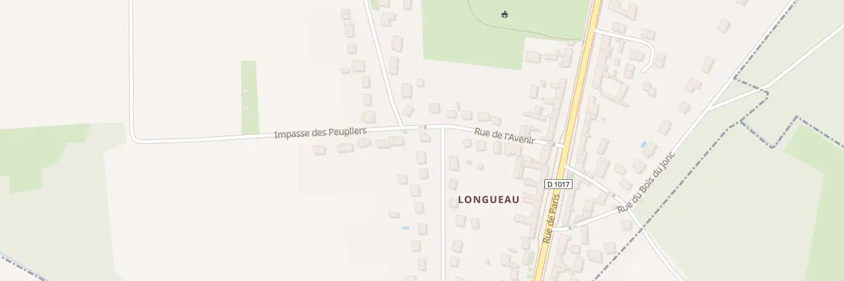 Plan du 1 Rue du Lavoir à Saint-Martin-Longueau