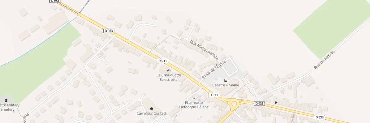 Plan du 144 Av du General de Gaulle à Caëstre
