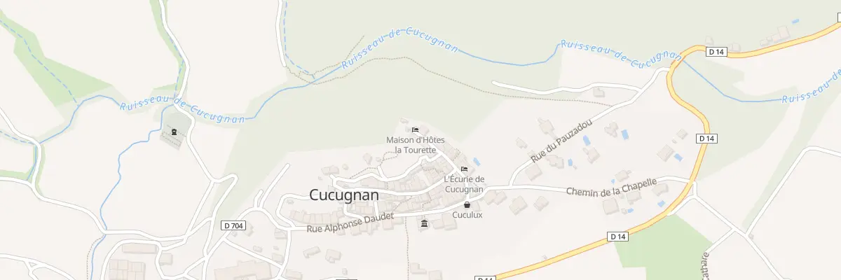 Plan du 13 Imp de la Tourette à Cucugnan