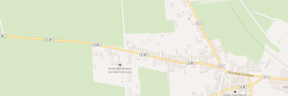 Plan du 34 Rue Maurice Guillemard à Vallon-en-Sully