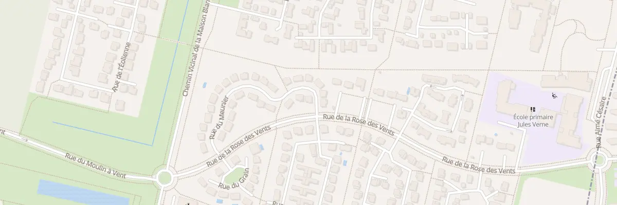 Plan du 22 Rue du Meunier à Cesson