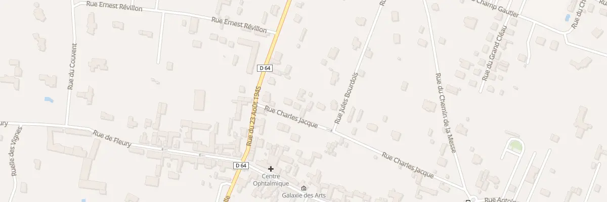 Plan du 24 Rue Charles Jacques à Barbizon