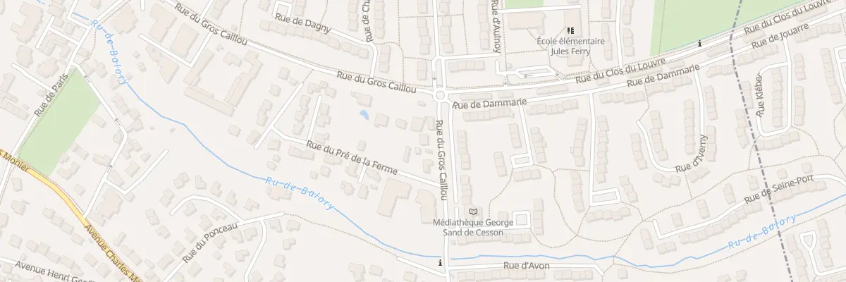 Plan du 39 Rue du Gros Caillou à Cesson