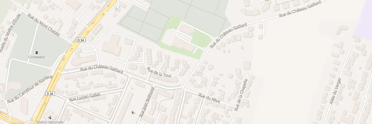 Plan du 48 Rue de la Tour à Chelles
