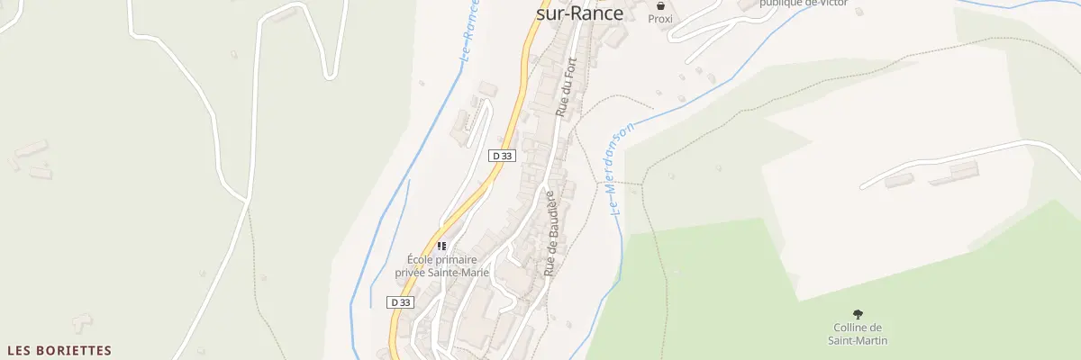 Plan du 2A Rue Haute à Saint-Sernin-sur-Rance