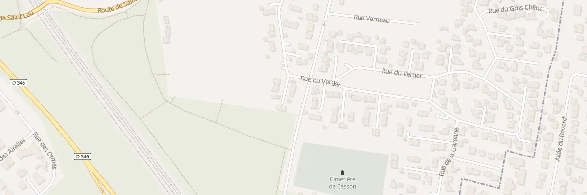 Plan du 105 Rue du Verger à Cesson