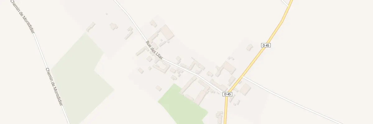 Plan du 8 Rue des Lilas au Frestoy-Vaux