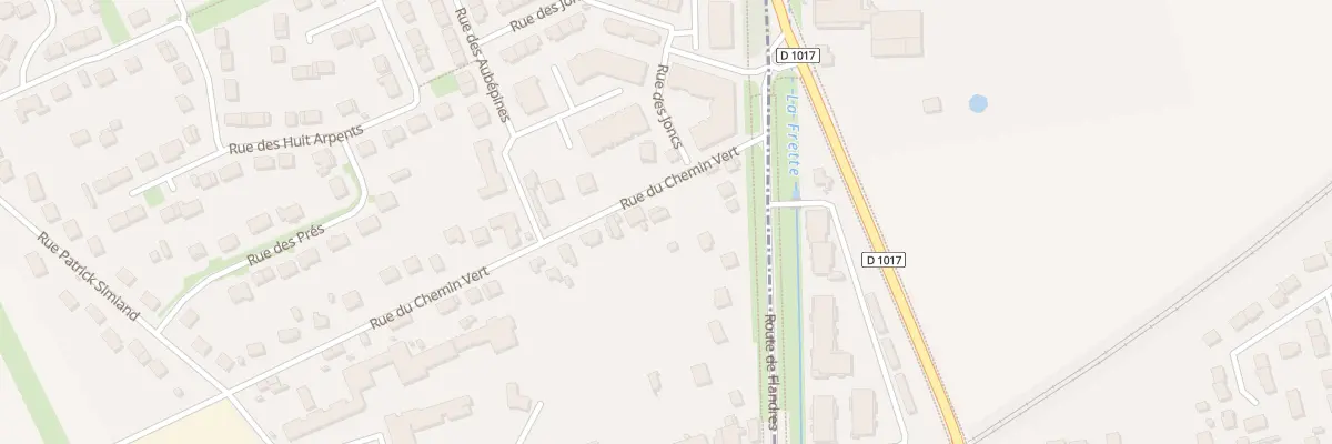 Plan du 3 Rue du Chemin Vert aux Ageux